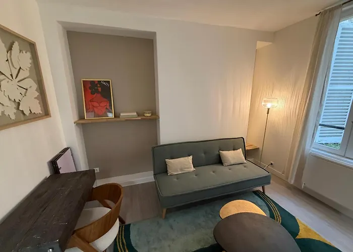 Superbe 2 Pieces Design Refait A Neuf 4 Couchages